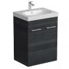 Tissino Angelo 600mm Floor Mounted Washbasin Unit - Barossa Oak