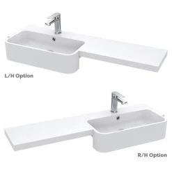 Arezzo 1100 Matt Green Semi-Recessed Round Combination Vanity Unit (Brushed Brass Flush & Handles) 10 Arezzo 1100 Matt Green Semi-Recessed Round Combination Vanity Unit (Brushed Brass Flush & Handles) -Arezzo Bathroom Furniture Shop AZ11TGBB n d5 460