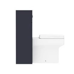 Arezzo 500 Matt Blue WC Unit with Cistern + Square Pan -Arezzo Bathroom Furniture Shop AZ5WCBSQ n d2 460