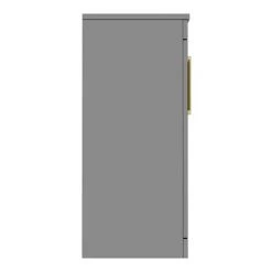 Arezzo Floor Standing Countertop Vanity Unit - Matt Grey - 600mm with Brushed Brass Handles 9 Arezzo Floor Standing Countertop Vanity Unit - Matt Grey - 600mm with Brushed Brass Handles -Arezzo Bathroom Furniture Shop AZG6FSWBB D4 460