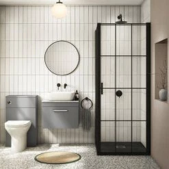 Arezzo Wall Hung Countertop Vanity Unit - Matt Grey - 600mm with Bellato Grey Worktop & Chrome Handle 10 Arezzo Wall Hung Countertop Vanity Unit - Matt Grey - 600mm with Bellato Grey Worktop & Chrome Handle -Arezzo Bathroom Furniture Shop AZG6WHWCHG n d4 460