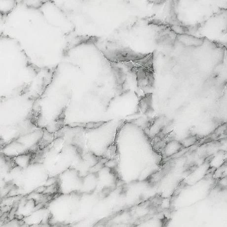 Arezzo Wall Hung Countertop Vanity Unit - Matt Grey - 600mm w. Matt White Marble Worktop & Black Handle 3 Arezzo Wall Hung Countertop Vanity Unit - Matt Grey - 600mm w. Matt White Marble Worktop & Black Handle - Image 3