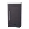 Roper Rhodes Esta 445mm Cloakroom Unit - Matt Carbon
