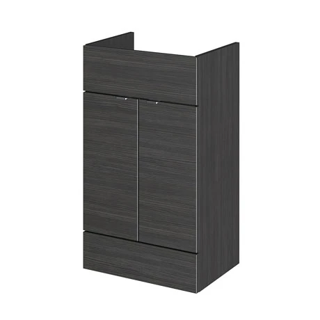 Hudson Reed 500x355mm Hacienda Black Full Depth Vanity Unit 1 Hudson Reed 500x355mm Hacienda Black Full Depth Vanity Unit