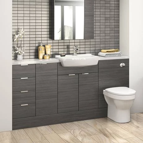 Hudson Reed 500x355mm Hacienda Black Full Depth Vanity Unit 3 Hudson Reed 500x355mm Hacienda Black Full Depth Vanity Unit - Image 3
