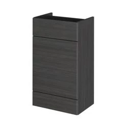 Hudson Reed 500x355mm Hacienda Black Full Depth WC Unit