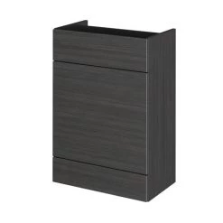 Hudson Reed 600x355mm Hacienda Black Full Depth WC Unit