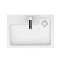 Milan Juno 500 x 360mm Black Wall Hung Vanity Unit -Arezzo Bathroom Furniture Shop JN5HB n d6 460