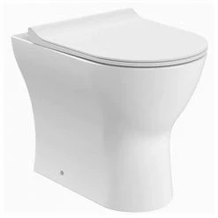 Arezzo Matt Grey Combined 2-In-1 Wash Basin & Toilet (500mm Wide x 300mm) incl. Black Flush -Arezzo Bathroom Furniture Shop NCG306 L 460