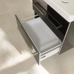 Villeroy and Boch Avento Crystal Black 650mm Wall Hung 2-Drawer Vanity Unit 11 Villeroy and Boch Avento Crystal Black 650mm Wall Hung 2-Drawer Vanity Unit -Arezzo Bathroom Furniture Shop SAVE07B301 D5 460